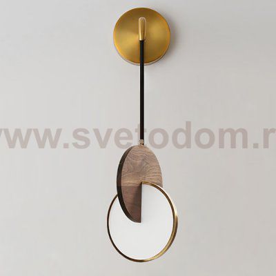 Настенный светильник GLATT WOOD WALL ImperiumLoft 208941-23