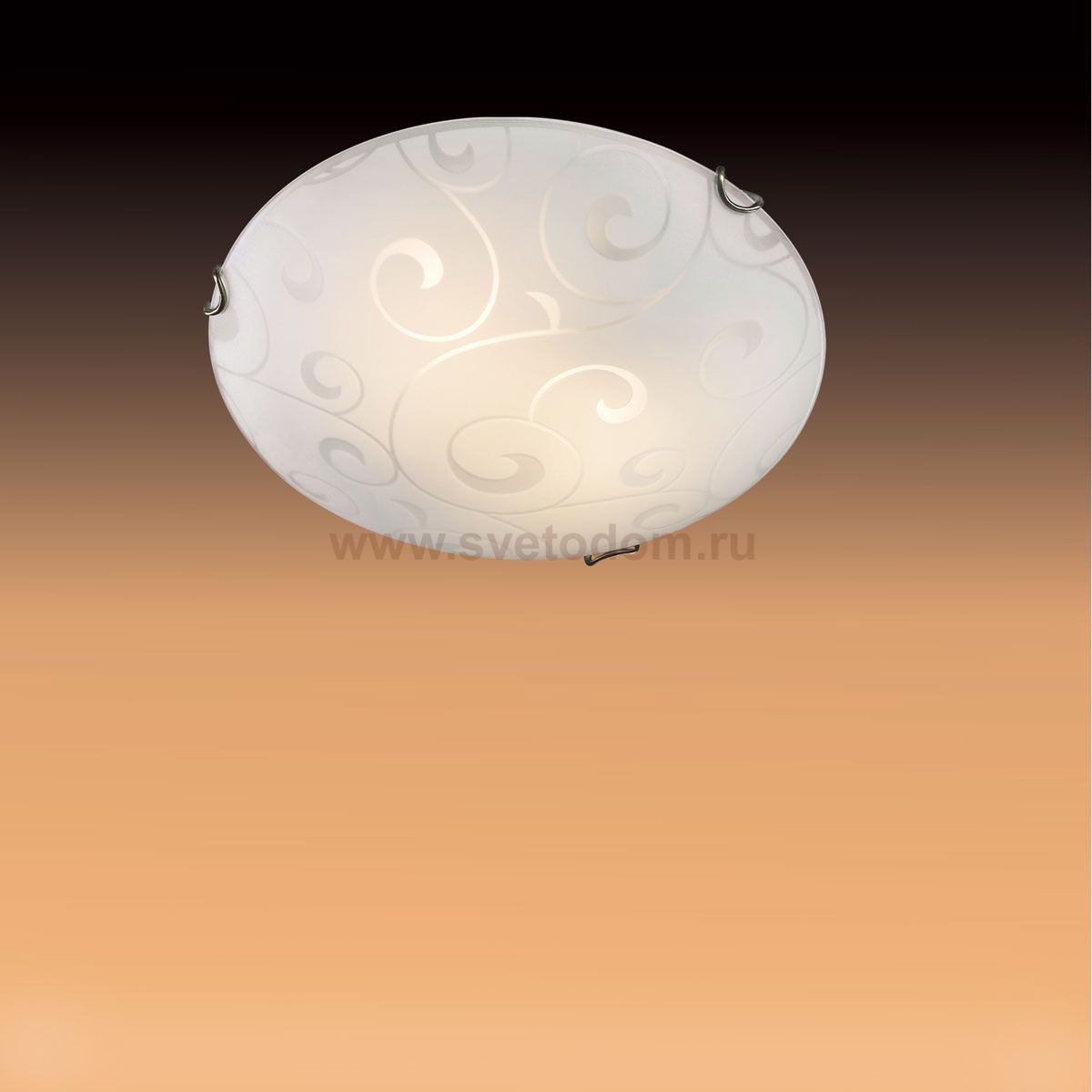 Светильник Сонекс 109 белый/бронза Kinta