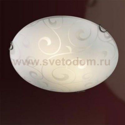 Светильник Сонекс 209 белый/бронза Kinta