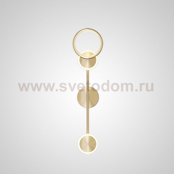 Настенный светильник ZINGY B Brass ImperiumLoft 209012-23