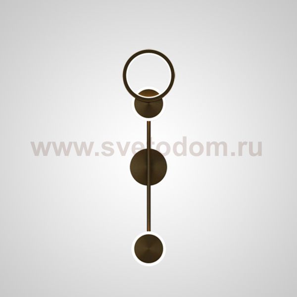 Настенный светильник ZINGY B Black ImperiumLoft 209013-23