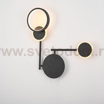 Настенный светильник ZINGY C Black ImperiumLoft 209014-23