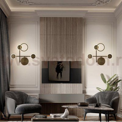 Настенный светильник ZINGY D Brass ImperiumLoft 209016-23