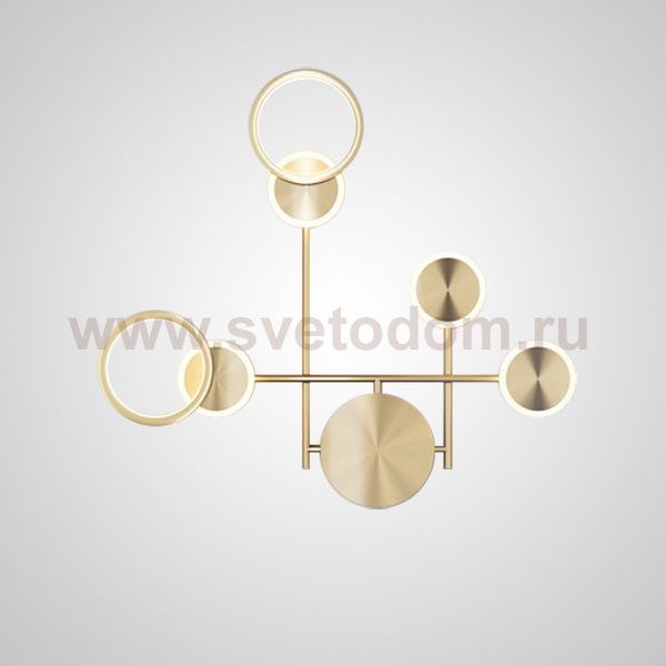 Настенный светильник ZINGY E Brass ImperiumLoft 209019-23