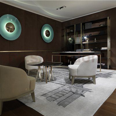 Настенный светильник ALESTA D40 Blue ImperiumLoft 209031-23