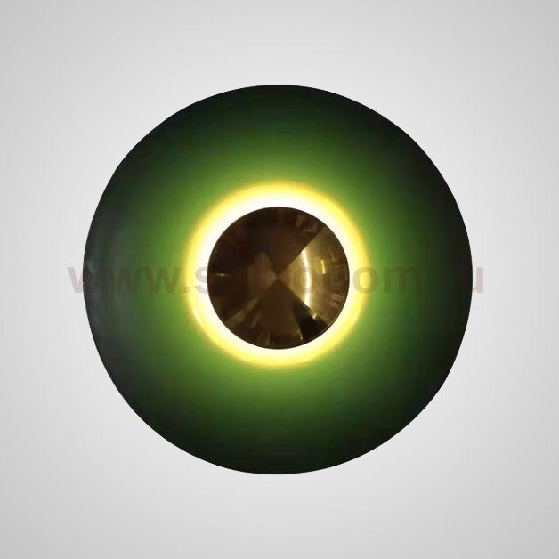 Настенный светильник ALESTA D40 Green ImperiumLoft 209032-23