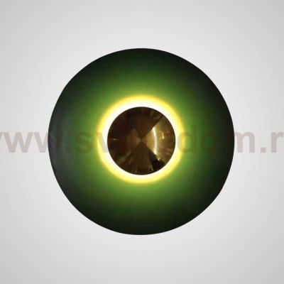 Настенный светильник ALESTA D60 Green ImperiumLoft 209038-23