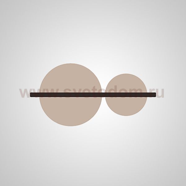 Настенный светильник LIBERTY TWO WALL Champagne ImperiumLoft 209070-23