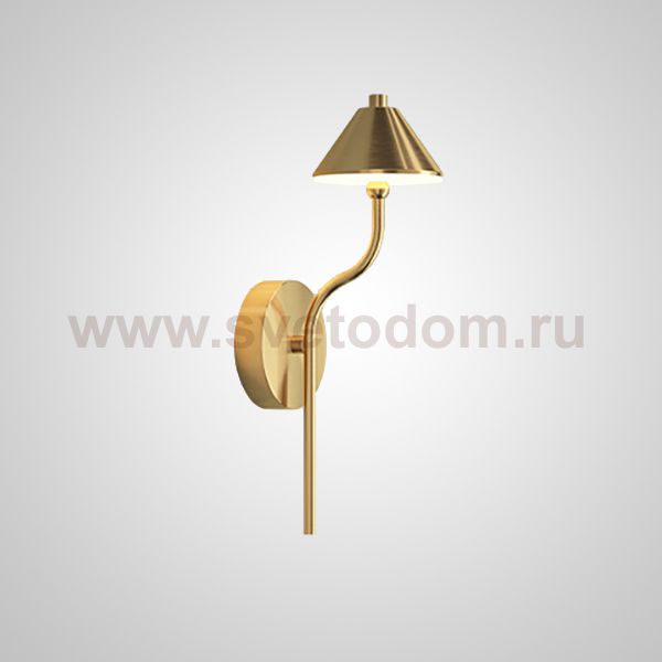 Настенный светильник GENRE L1 Brass ImperiumLoft 209101-23