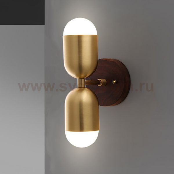 Настенный светильник CHRIS A Brass ImperiumLoft 209122-23