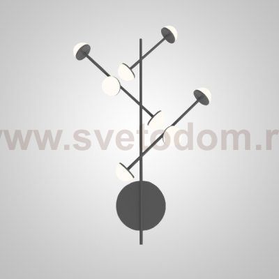Настенный светильник HILVI WALL L48 Black ImperiumLoft 209180-26