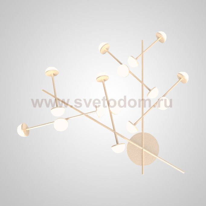 Настенный светильник HILVI WALL L83 Pink ImperiumLoft 209183-26