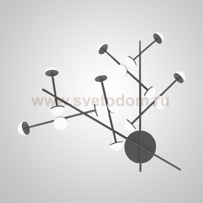 Настенный светильник HILVI WALL L83 Black ImperiumLoft 209185-26