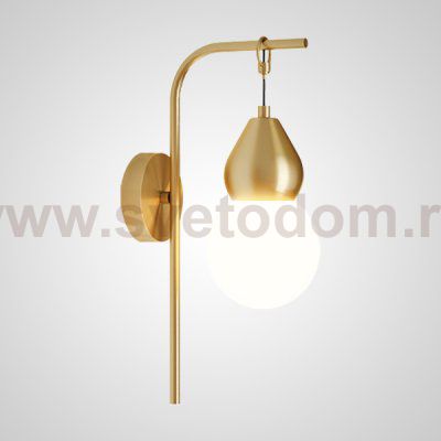 Настенный светильник FABRON WALL Brown ImperiumLoft 209188-26