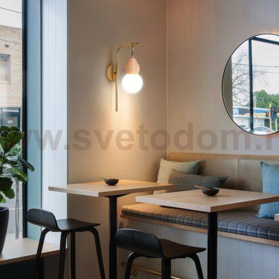 Настенный светильник FABRON WALL Brown ImperiumLoft 209188-26