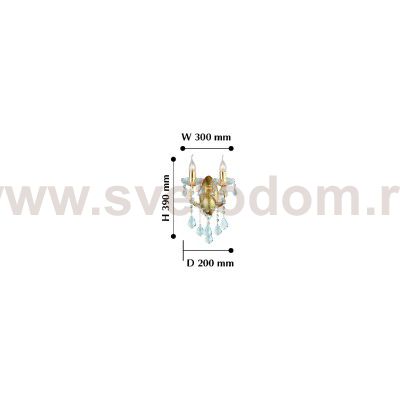 Настенный светильник Favourite 2092-2W Dazzle