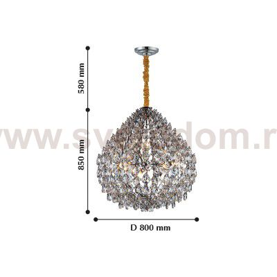 Люстра подвесная Favourite 2093-10P Faberge