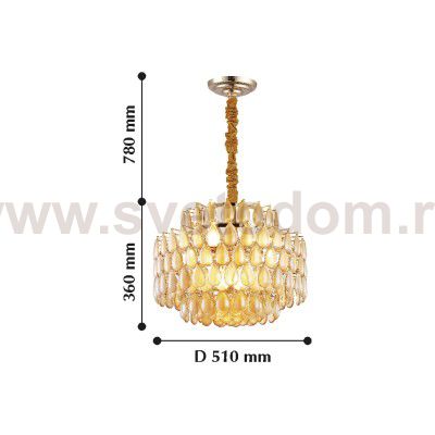 Люстра подвесная Favourite 2095-9P Congress