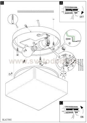 Светильник Eglo 27882 BALLA