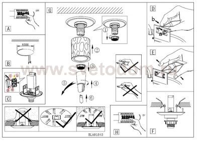 Светильник Eglo 91843 TORTOLI