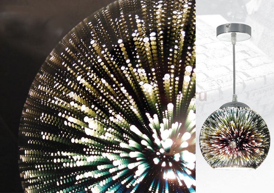 Светильник Сонекс 210 Luaro хром/белый