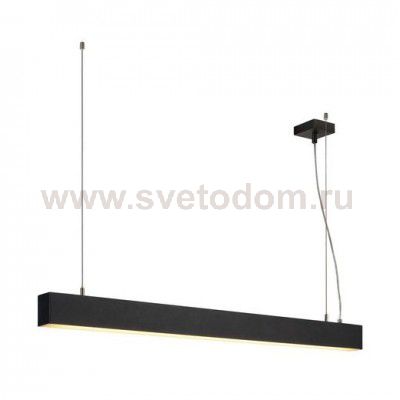 SLV 210000 GLENOS Pendelleuchte, mattschwarz, 1m, 52W, 3000K
