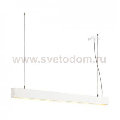SLV 210001 GLENOS Pendelleuchte, mattweiss, 1m, 52W, 3000K