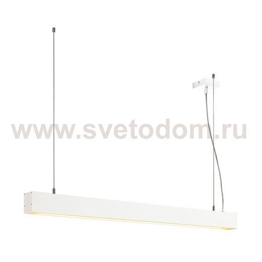 SLV 210001 GLENOS Pendelleuchte, mattweiss, 1m, 52W, 3000K