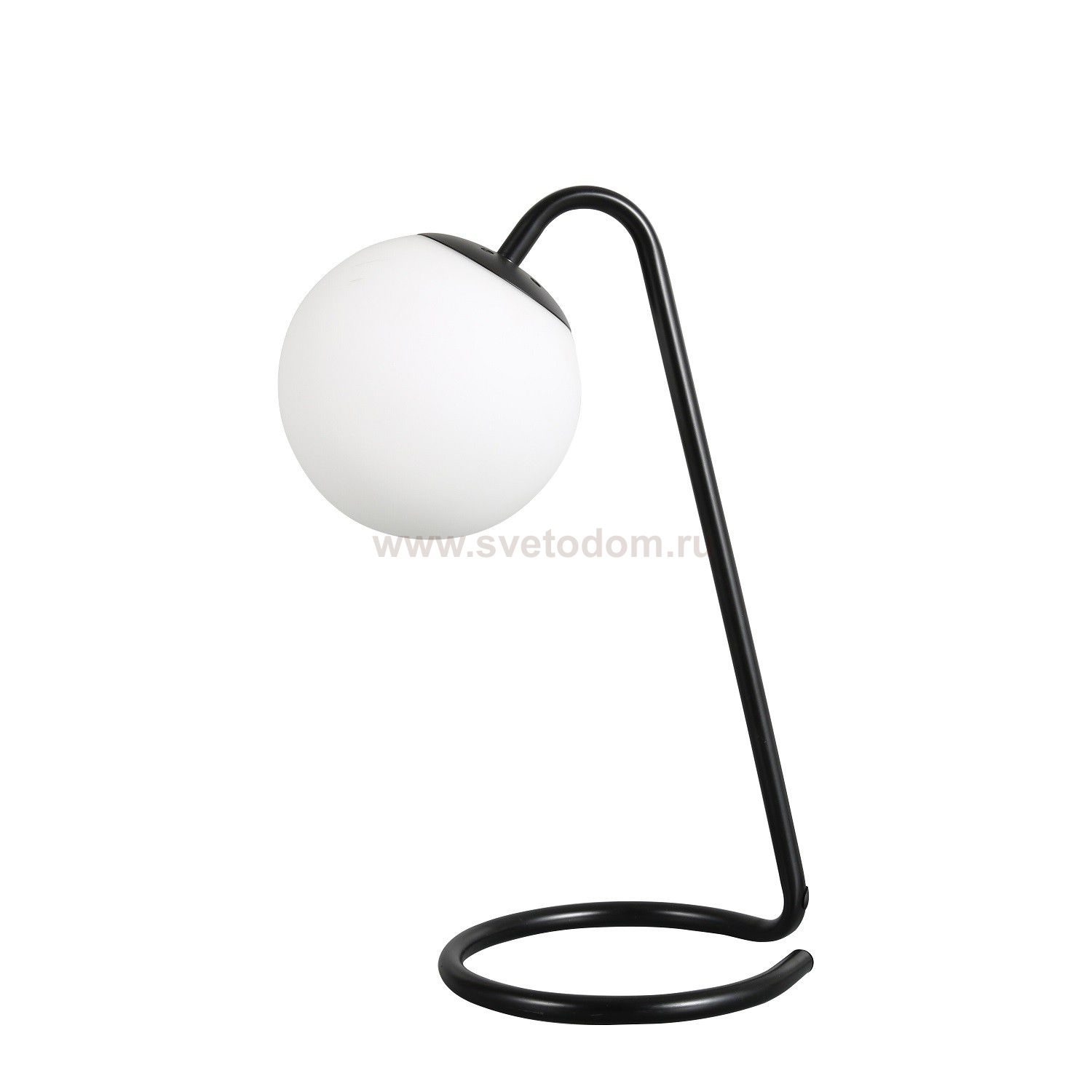 Настольная лампа 21011/1T BK WT ЭкономСвет