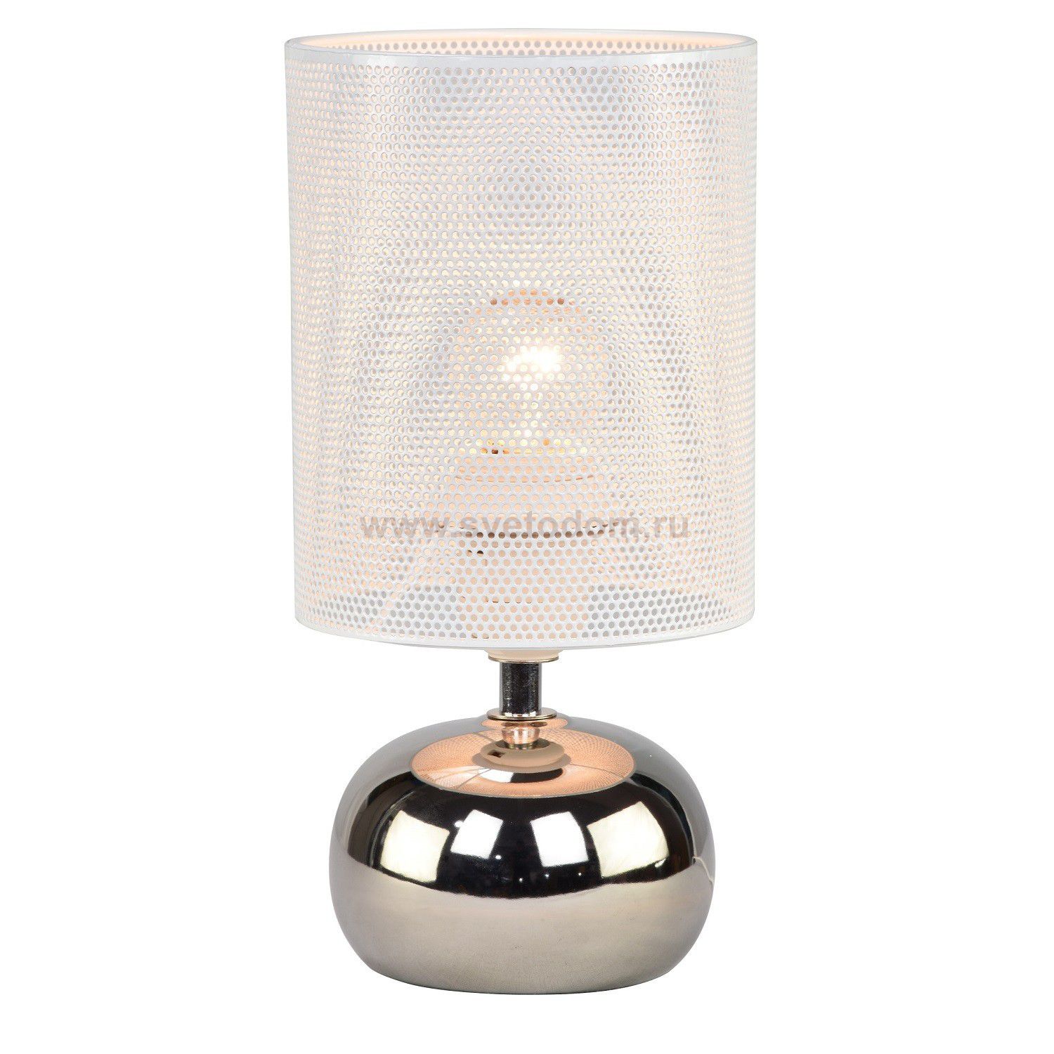 Настольная лампа 21018/1T SV WT Экономсвет
