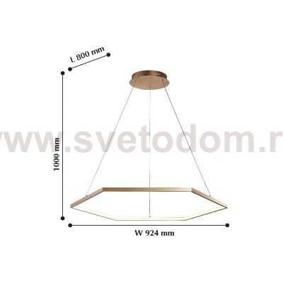 Люстра подвесная Favourite 2103-8P Hexagon