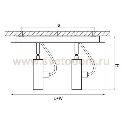 Светильник точечный накладной Lightstar 210329 Varieta 9