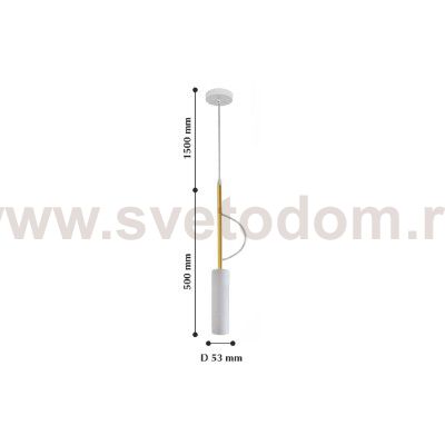 Подвес Favourite 2108-1P Tube