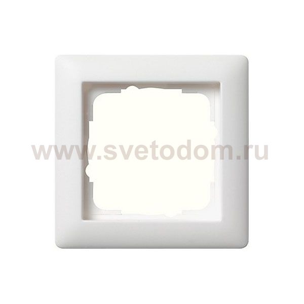 Gira Standard Бел матовый Рамка 1-ая (G21104)