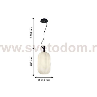 Люстра подвесная Favourite 2111-1P Rice Motif