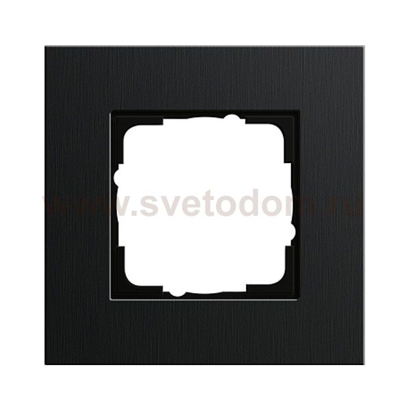 Gira ESP Черный анодированный алюминий Рамка 1-ая (G211126)