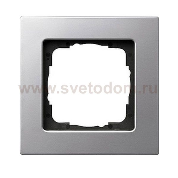 Gira E22 Алюминий Рамка 1-ая (G0211203)