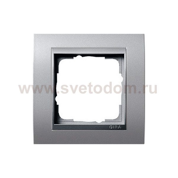 Gira EV Алюминий/алюминий Рамка 1-ая (G21136)