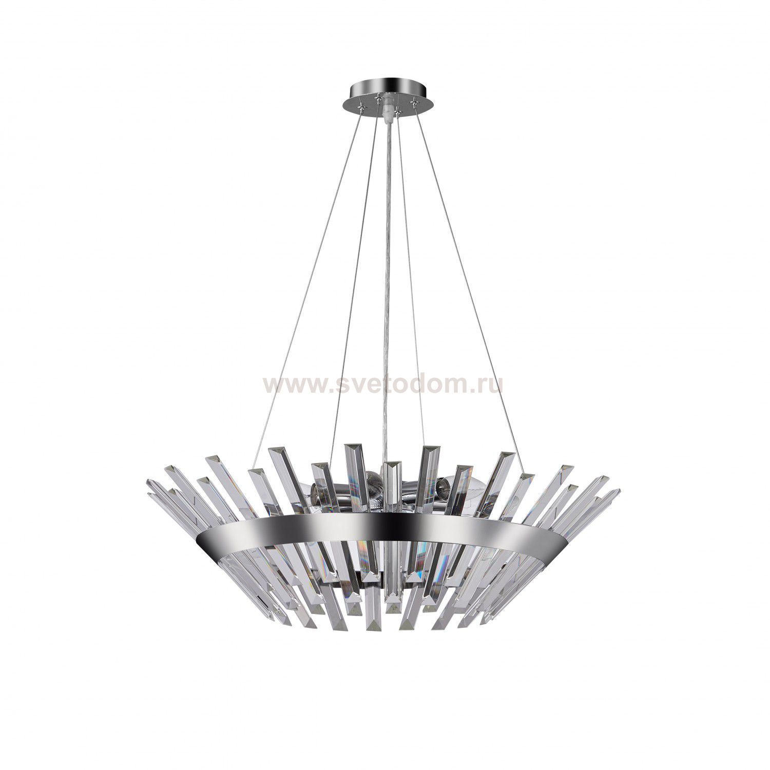 Люстра подвесная хрустальная 2116/09/06P Stilfort Snowy