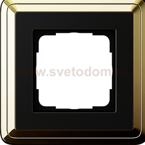 Gira ClassiX Латунь/Черный Рамка 1-ая (G211632)