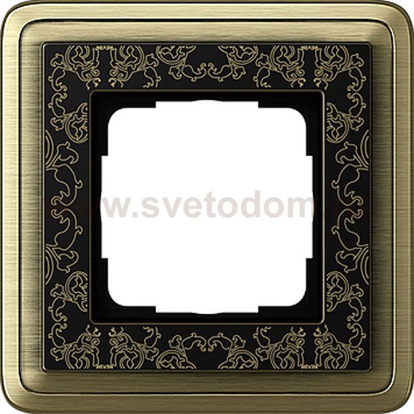 Gira ClassiX Art Бронза/Черный Рамка 1-ая (G211662)