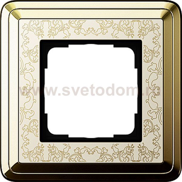 Gira ClassiX Art Латунь/Кремовый Рамка 1-ая (G211673)