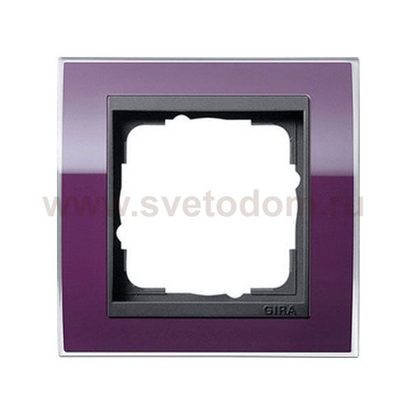 Gira EV CL Фиолетовый/антрацит Рамка 1-ая (G211758)