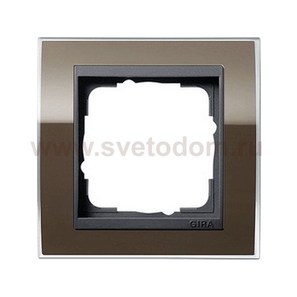 Gira EV CL Коричневый/антрацит Рамка 1-ая (G211768)