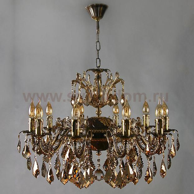 Люстра Ambiente 2118/10 AB Honey Leaf