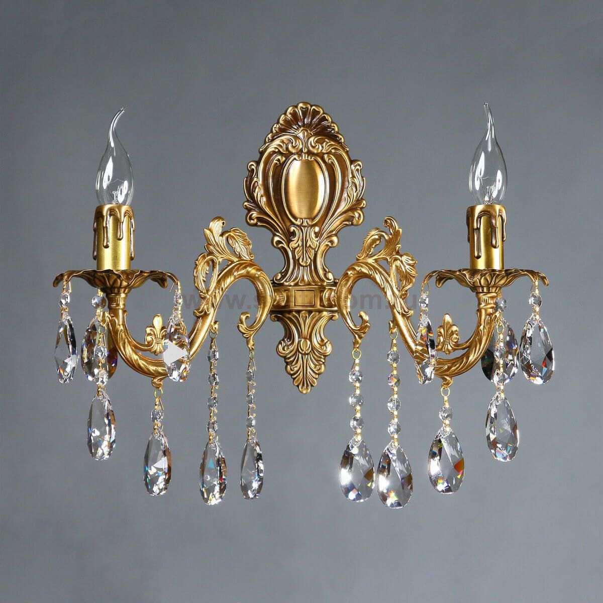 Светильник бра Ambiente 2118/2 AB Tear drop