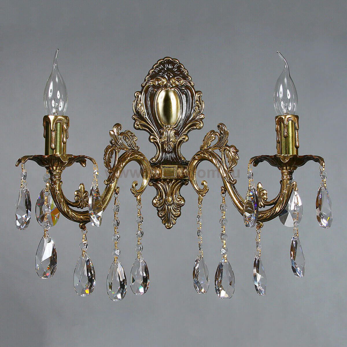 Светильник бра Ambiente 2118/2 PB Tear drop