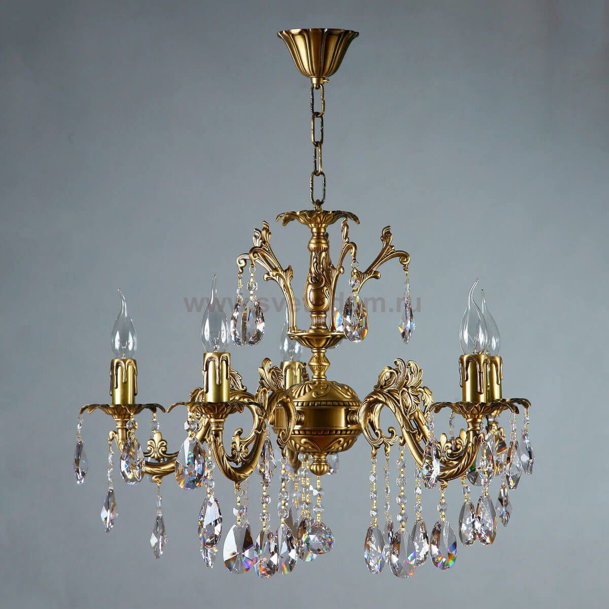 Люстра Ambiente 2118/5 AB Tear drop