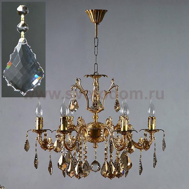 Люстра Ambiente 2118/6 AB New Leaf