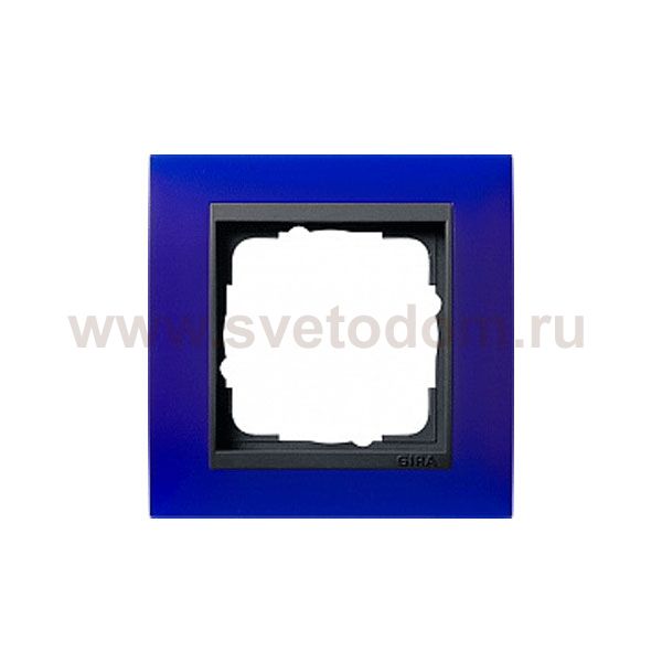 Gira EV Матово-синий/антрацит Рамка 1-ая (G21189)